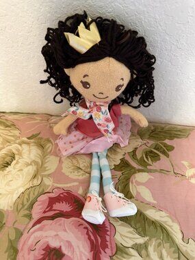 Sunny Days Hopscotch Lane Soft Knit Plush Doll Jade Dancer Floppy Bodied Toy